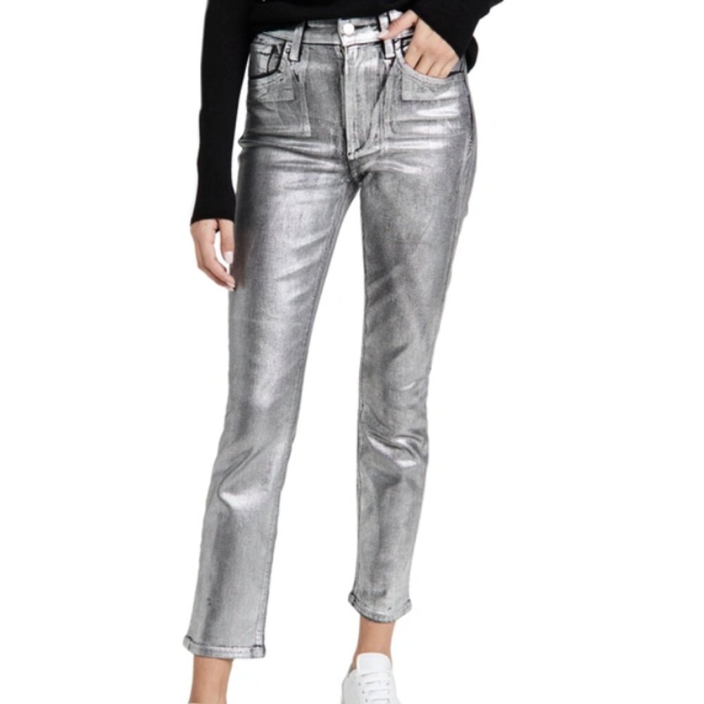 Joe’s The Luna Metallic Jeans